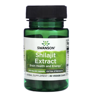 Swanson Shilajit Extract (30 Capsules)