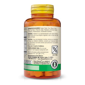 Mason Natural Vitamin K2 + D3 (100 Tablets)