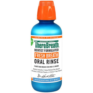 Therabreath Fresh Breath Oral Rinse (Invigorating Icy Mint)