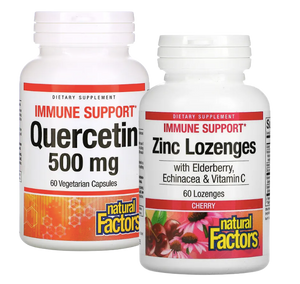 Natural Factors Quercetin + Zinc Lozenges