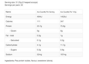 NZProtein Pea Protein (1kg)