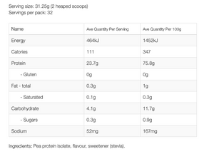 NZProtein Pea Protein (3kg)