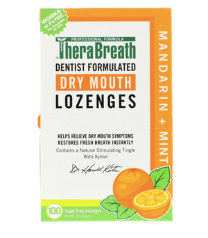 Therabreath Dry Mouth Lozenges (Mandarin Mint)