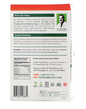 Therabreath Dry Mouth Lozenges (Tart Berry)