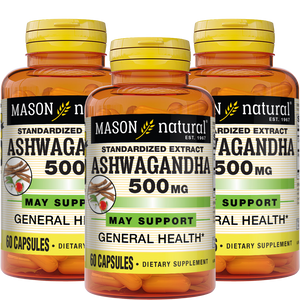 Mason Natural Ashwagandha (3-Pack)