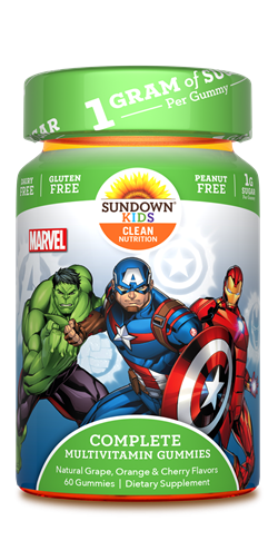Sundown Kids Marvel Multivitamin Gummies