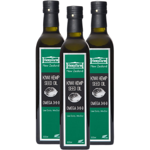 Hemp Farm Kiwi Hemp Seed Oil (3-Bottles)