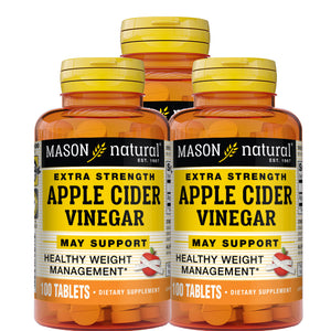 Mason Natural Apple Cider Vinegar Tablets (3-Pack)