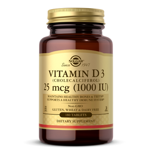 Solgar Vitamin D3 (180 Tablets)