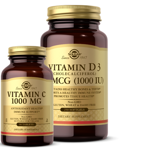 Solgar Vitamin C + D3 Immunity Pack