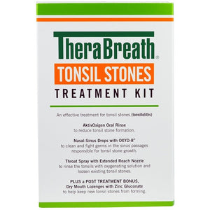 Therabreath Tonsil Stones Treatment Kit (5 Piece Kit)