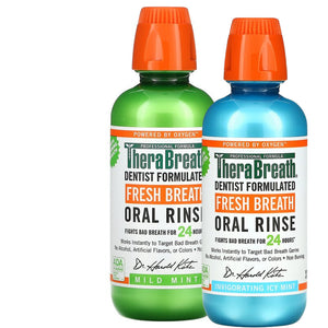 Therabreath Fresh Breath Oral Rinse (2 x 473ml Bottles)