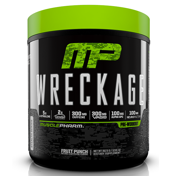 MusclePharm Wreckage Pre-Workout - Forlife Strength & Nutrition