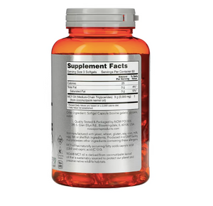Now MCT Oil Softgels
